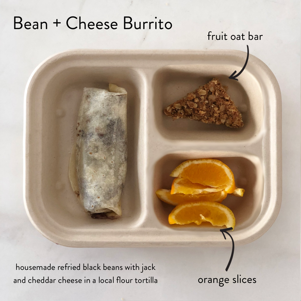 Bean and Cheese Burrito Meal